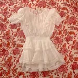 Loveshackfancy Natasha Dress in White